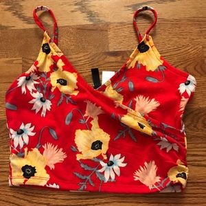 Floral Crop Top